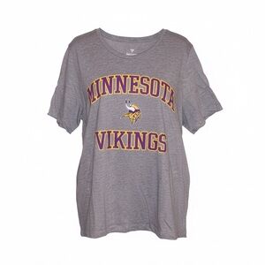 Minnesota Vikings 2x Football Tee by Fanatics